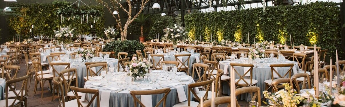 Ann Arbor wedding reception area